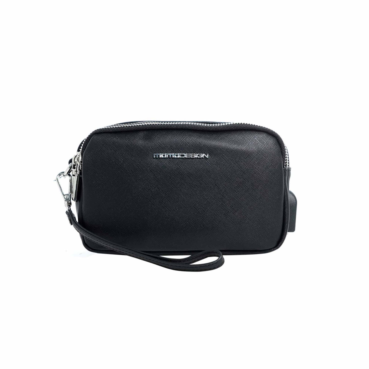 Momodesign Pouch Business Unico in Saffiano Nero