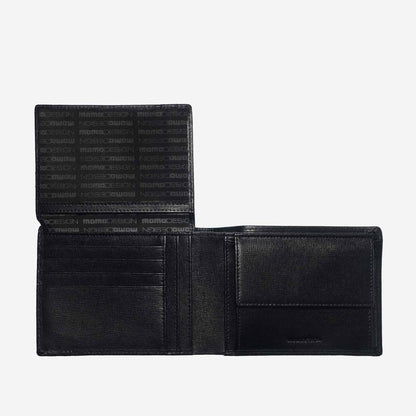 Momodesign Portafoglio in saffiano nero