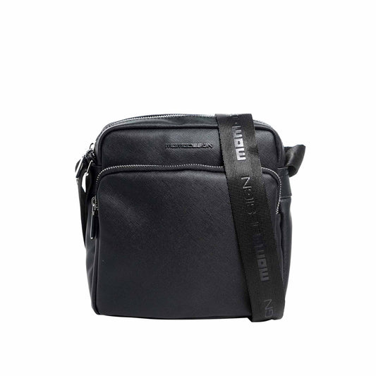 Momodesign Tracolla Business Unico in Saffiano Nero
