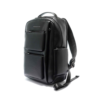 Momodesign Zaino Business in nappa pu 2 tasche nero