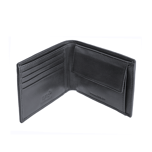 Momodesign Portafoglio in nappa con logo a rilievo