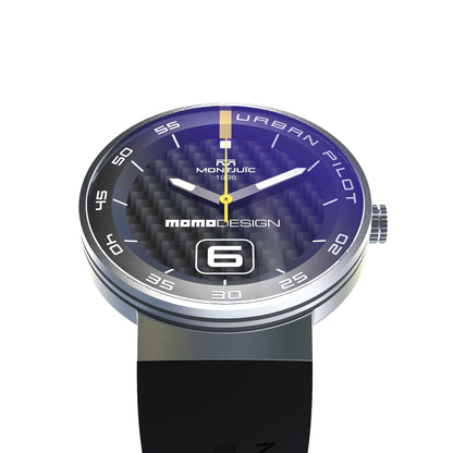 MOMODESIGN X Montjuïc Orologio Urban Pilot SANDBLASTED