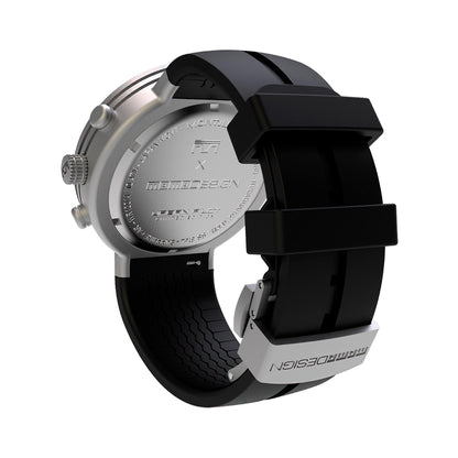 MOMODESIGN X Montjuïc Orologio Urban Pilot PRO CHRONO SANDBLASTED