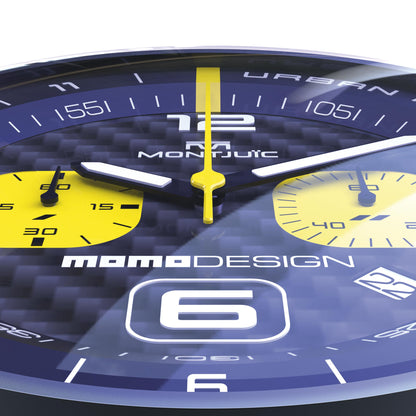 MOMODESIGN X Montjuïc Orologio Urban Pilot PRO CHRONO BLACK PVD