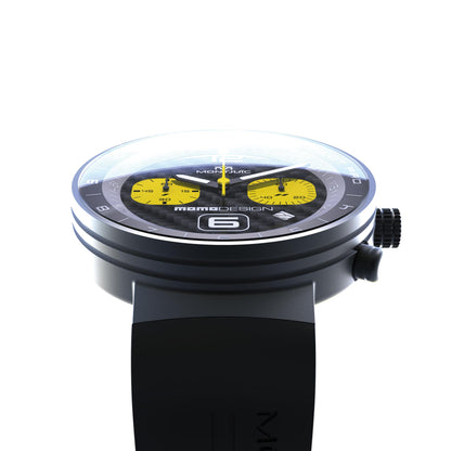 MOMODESIGN X Montjuïc Orologio Urban Pilot PRO CHRONO SANDBLASTED