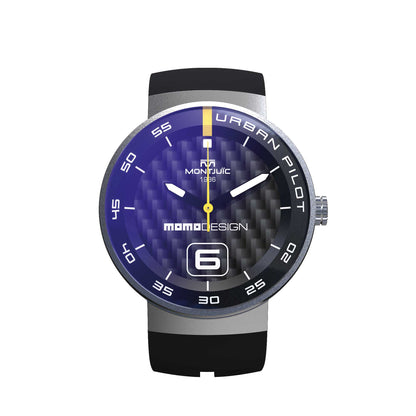 MOMODESIGN X Montjuïc Orologio Urban Pilot SANDBLASTED