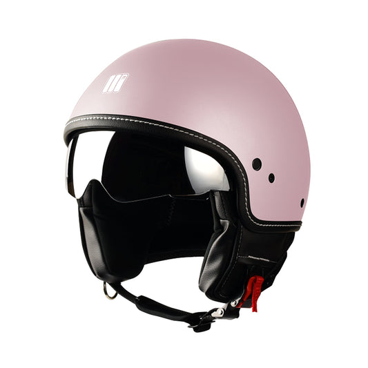 Motocubo Beetle 22.06 Helmet Gold Pink