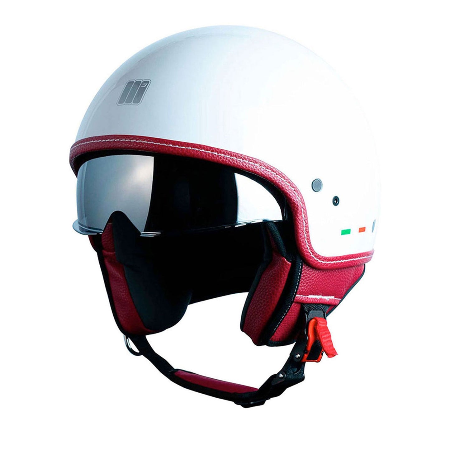 Motocubo Beetle 22.06 Helmet White Pearl Gloss