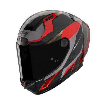 Nolan X-804 RS Helmet Lesmo 362 Red/Grey/Gold