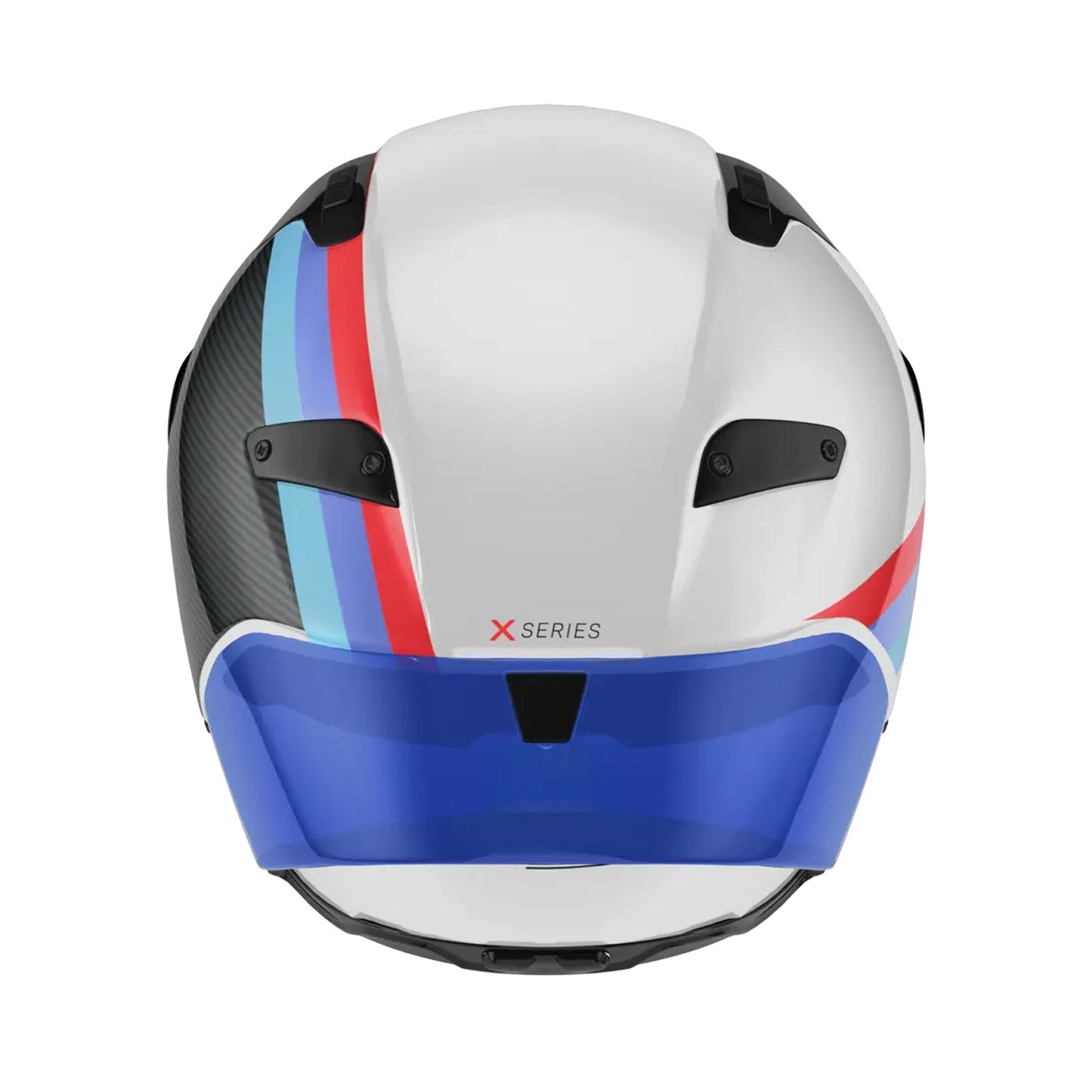 Nolan X-804 RS Helmet Gemini 365 White/Blue/Red