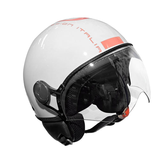 New Max Idi Zerotre Helmet White/Pink