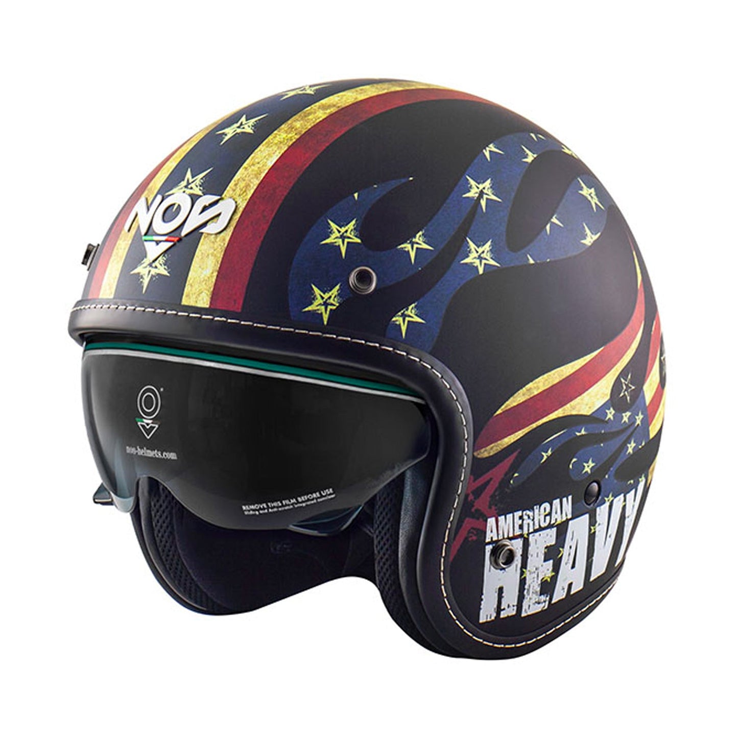 Nos NS-1 Helmet American Heavy Black Matt