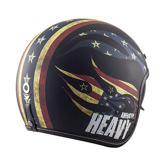 Nos NS-1 Helmet American Heavy Black Matt