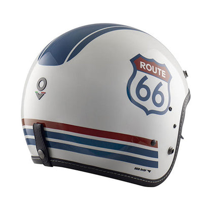 Nos NS-1 Helmet Route White/Blue/Red