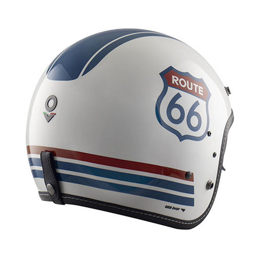 Nos NS-1 Helmet Route White/Blue/Red