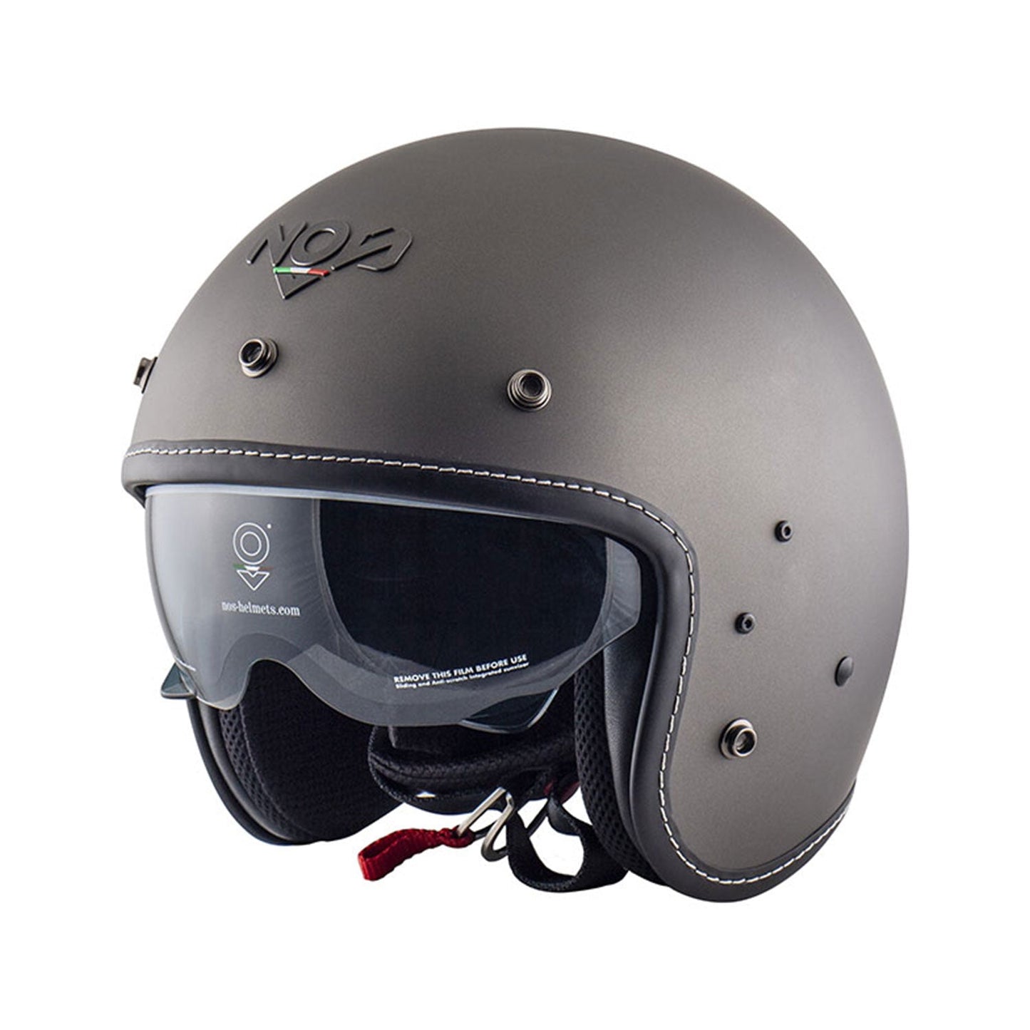 Nos NS-1F Helmet Titanium Matt