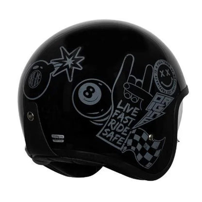 Origine Spirit Helmet Sticky Black Gloss