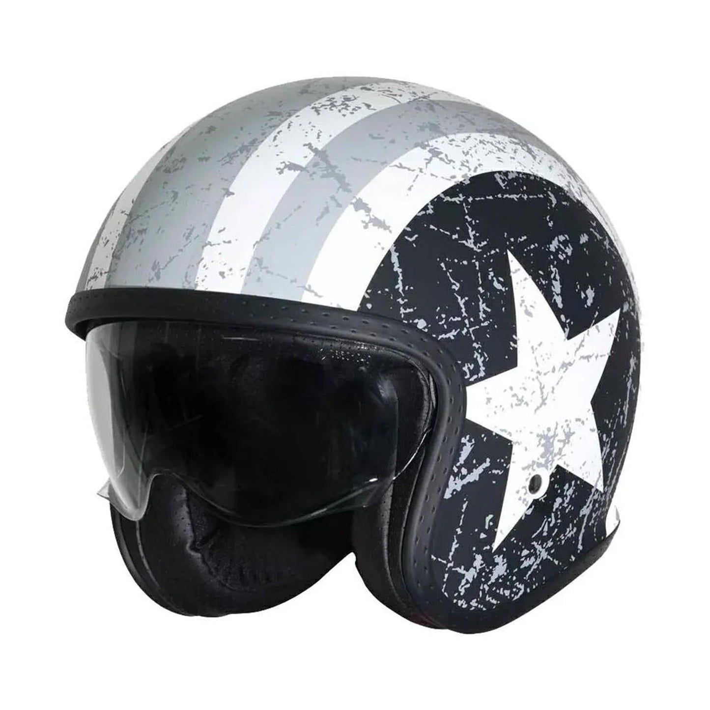 Origine Spirit Helmet Rebel Star Grey Matt
