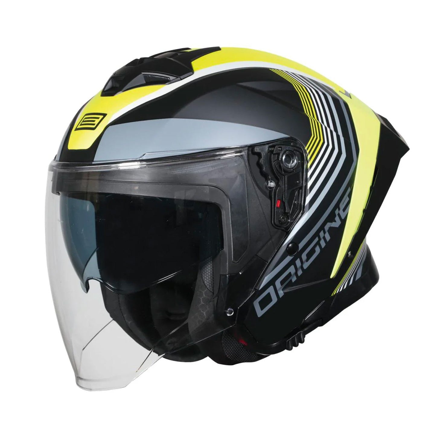 Origine Aprica Helmet Shade Yellow/Black Matt
