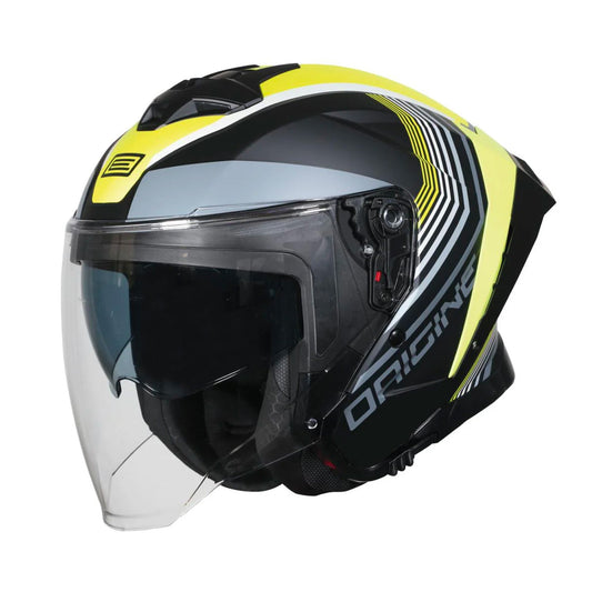 Origine Aprica Helmet Shade Yellow/Black Matt