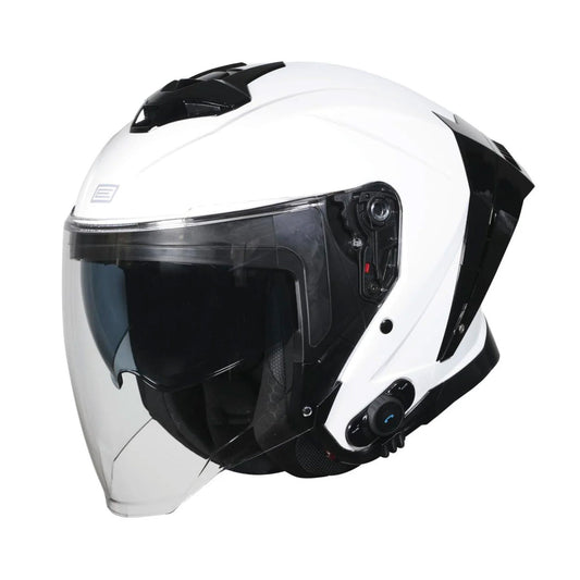 Origine Aprica + BT Helmet 2206 Solid White Gloss