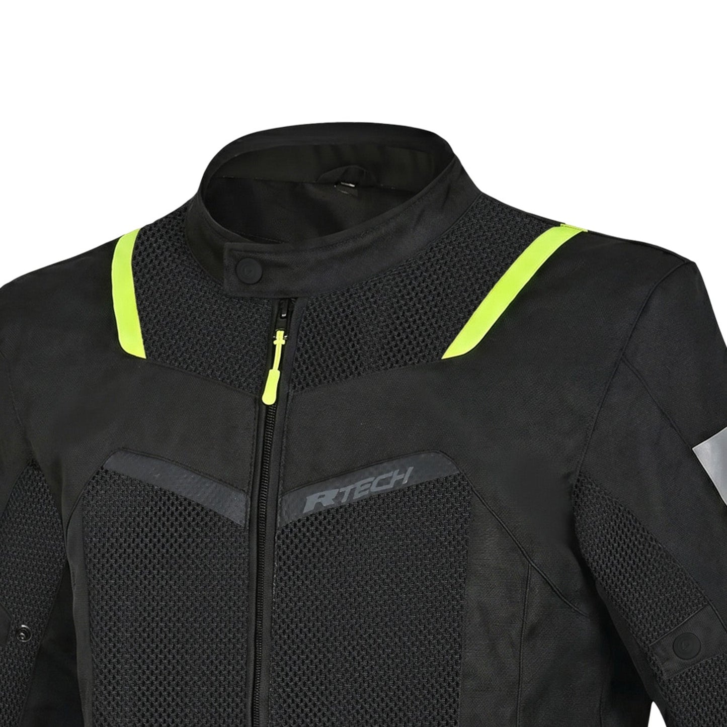 R-TECH SPIRAL MESH GIACCA DE ESTATE UOMO NERO GIALLO