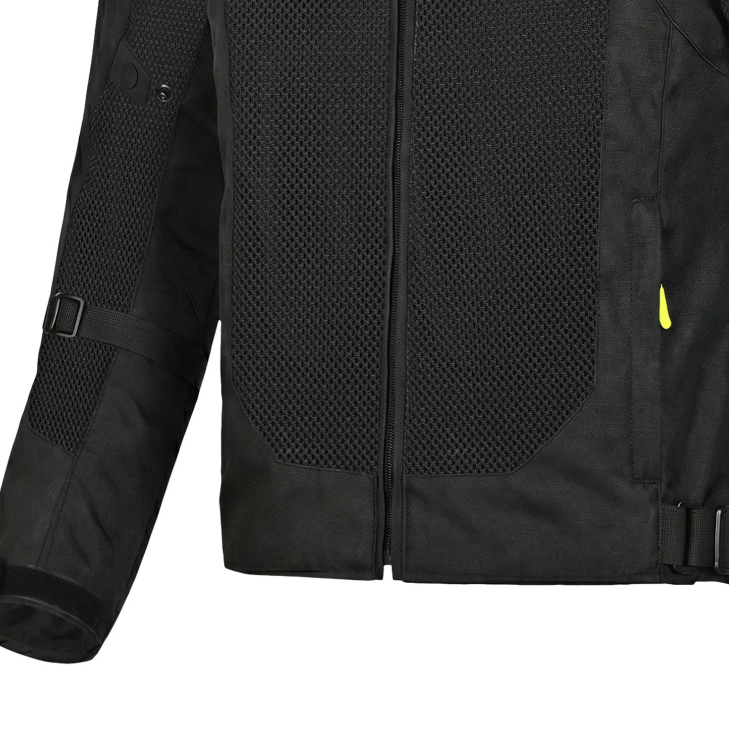 R-TECH SPIRAL MESH GIACCA DE ESTATE UOMO NERO GIALLO