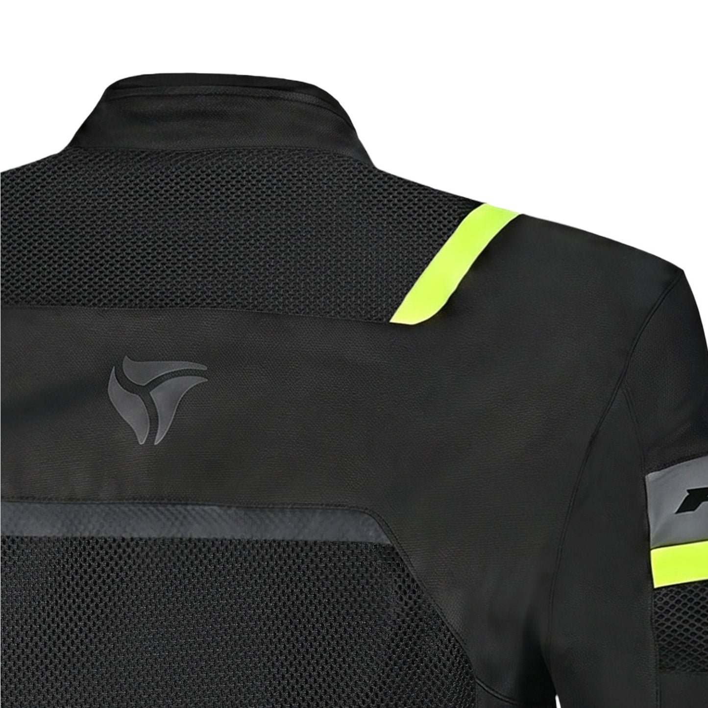 R-TECH SPIRAL MESH GIACCA DE ESTATE UOMO NERO GIALLO