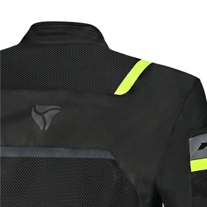 R-TECH SPIRAL MESH GIACCA DE ESTATE UOMO NERO GIALLO