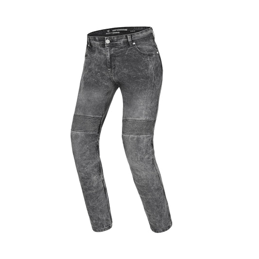 R-TECH VALENCIA PANTALONI DE DONNA DENIM JEANS RANDOM NERO