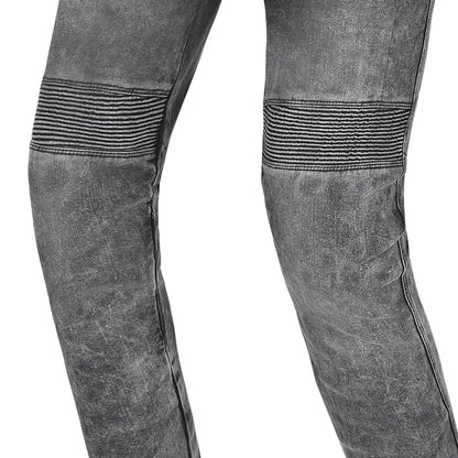 R-TECH VALENCIA PANTALONI DE DONNA DENIM JEANS RANDOM NERO