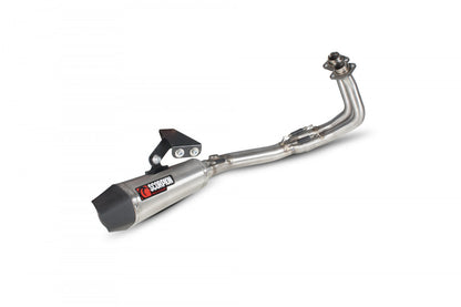 Scorpion Scarico Completo, collettori + terminale acciaio per KAWASAKI ER6 F/N 2012-2016