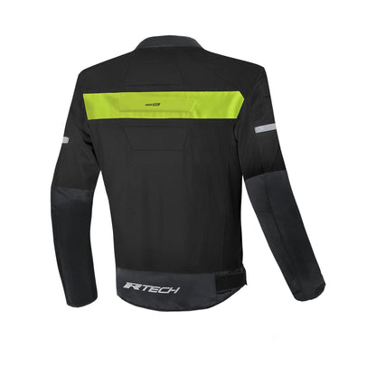 R-TECH SUPER LIGHT GIACCA DE MOTO NERO GIALLO FLOU