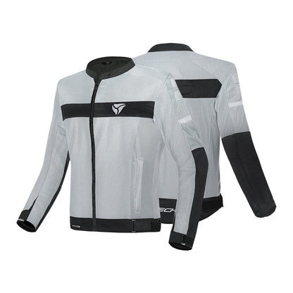 R-TECH SUPER LIGHT GIACCA DE MOTO GRIGIO NERO