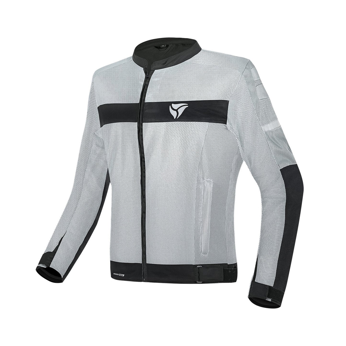 R-TECH SUPER LIGHT GIACCA DE MOTO GRIGIO NERO