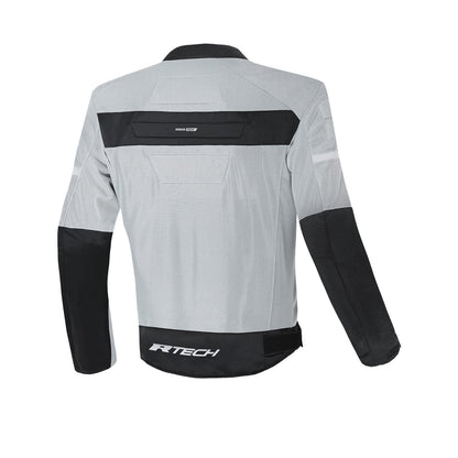 R-TECH SUPER LIGHT GIACCA DE MOTO GRIGIO NERO