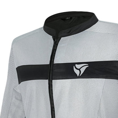 R-TECH SUPER LIGHT GIACCA DE MOTO GRIGIO NERO