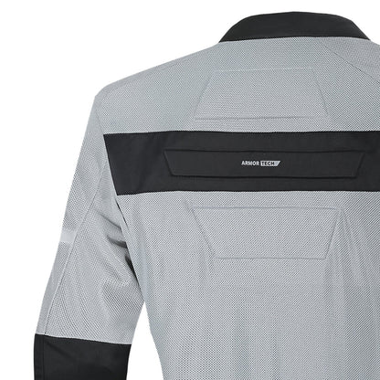 R-TECH SUPER LIGHT GIACCA DE MOTO GRIGIO NERO