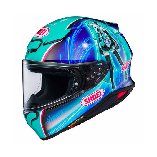 Shoei NXR2 Helmet Hatsune Miku TC-4