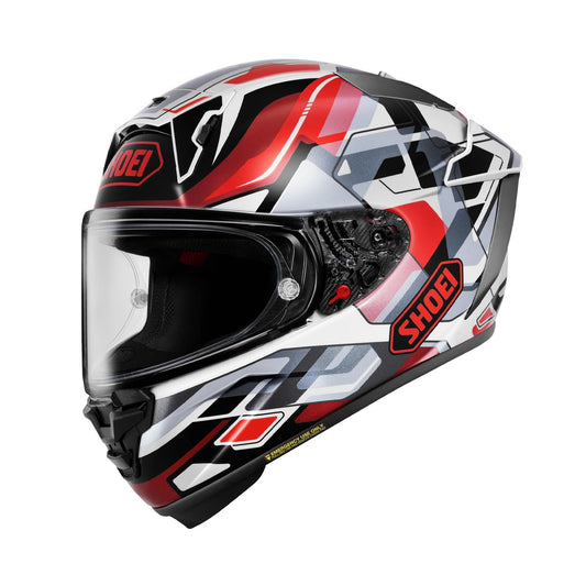 Shoei X-SPR Pro Helmet Valion TC-1 Grey/Black/Red Gloss