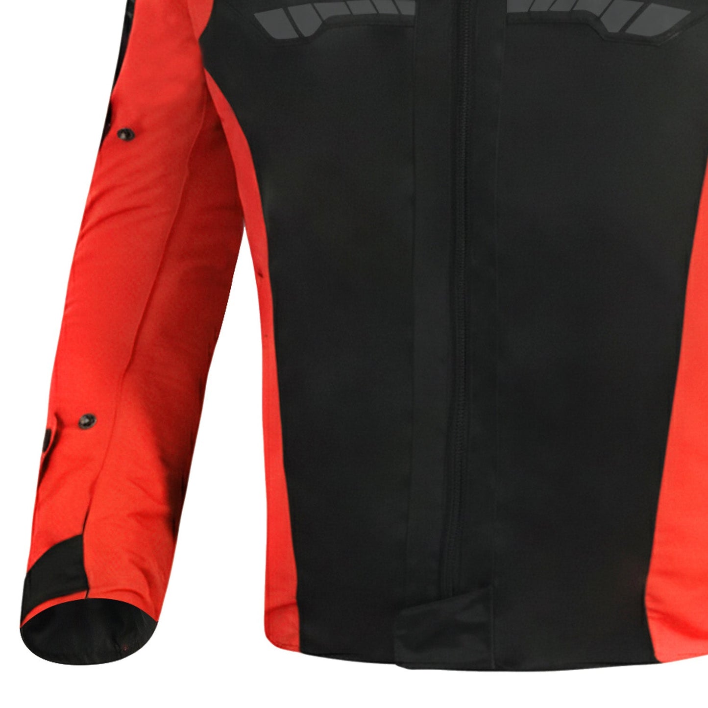 SHUA IMMORTAL GIACCA UOMO NERO NEON ROSSO