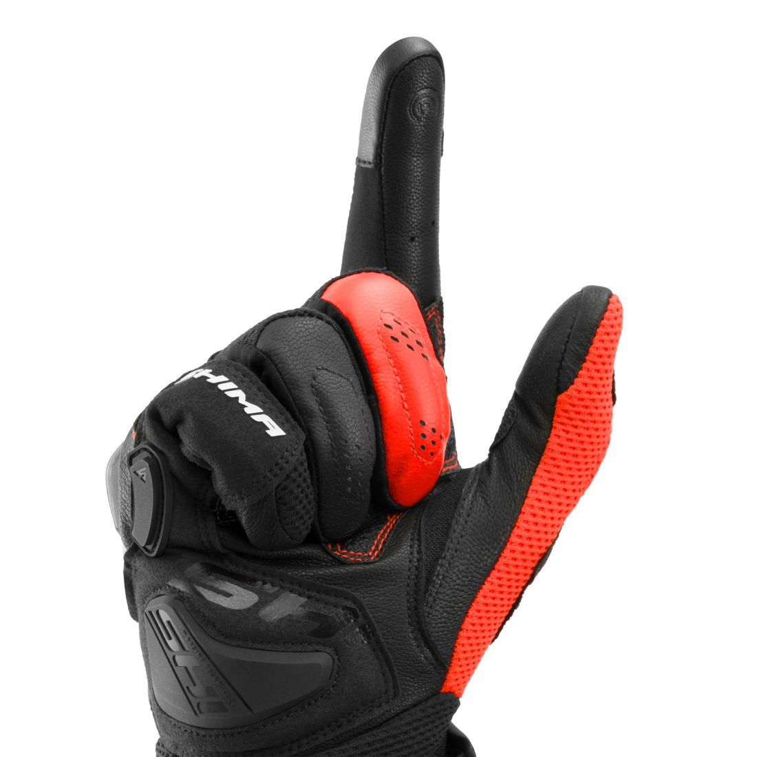 SHIMA SPARK 3.0 GUANTI DE UOMO ROSSO FLUO
