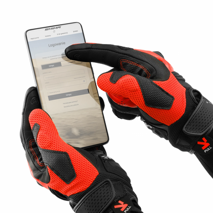 SHIMA SPARK 3.0 GUANTI DE UOMO ROSSO FLUO