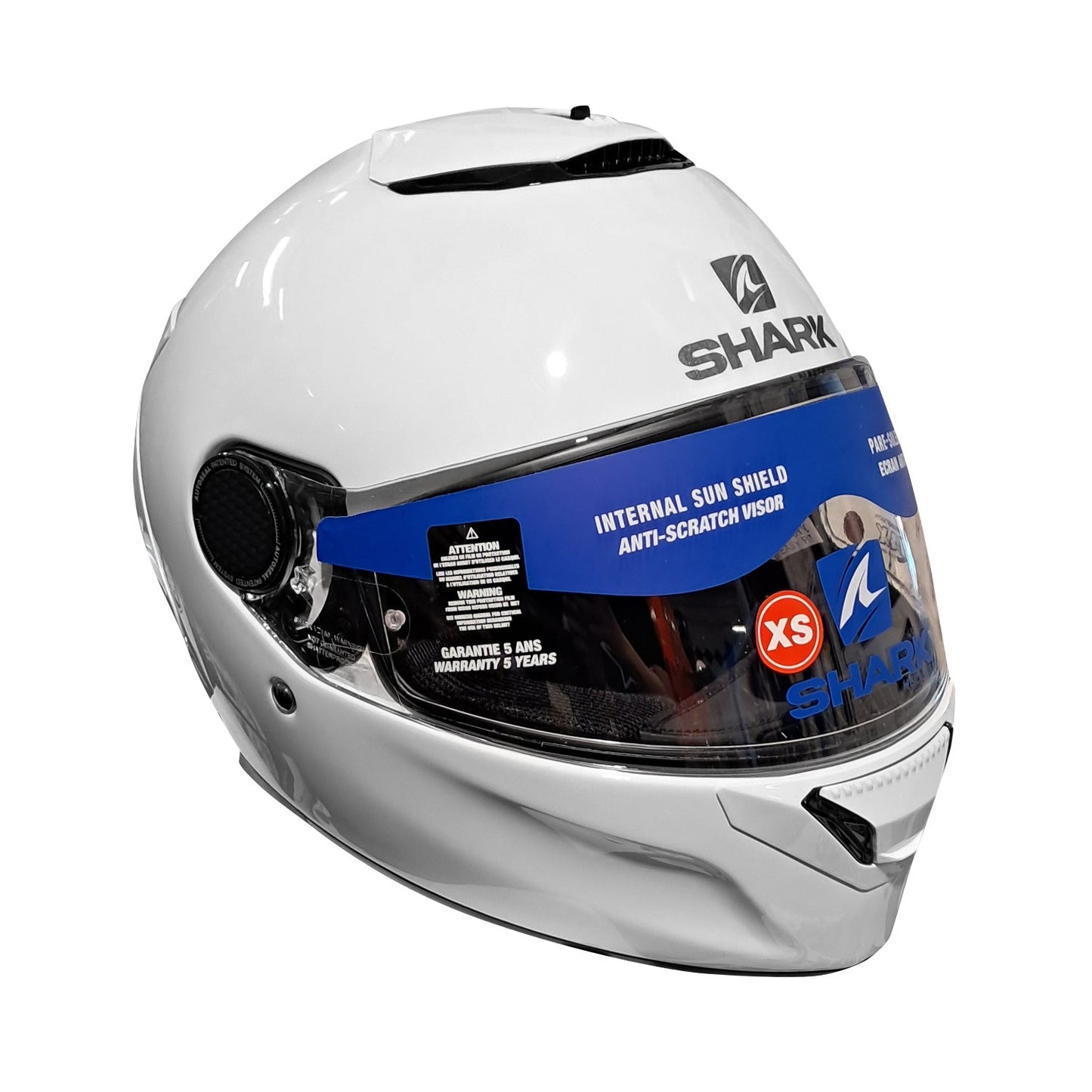 Shark Spartan Helmet White