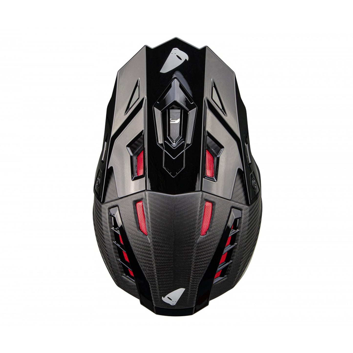 UFO Echus Carbon Motocross Helmet Black Matt