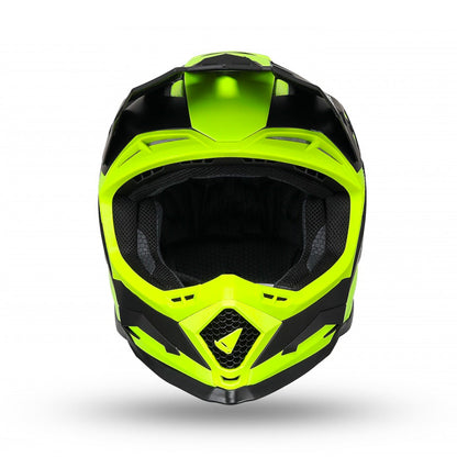 UFO Echus Motocross Helmet Neon Yellow/Black Matt