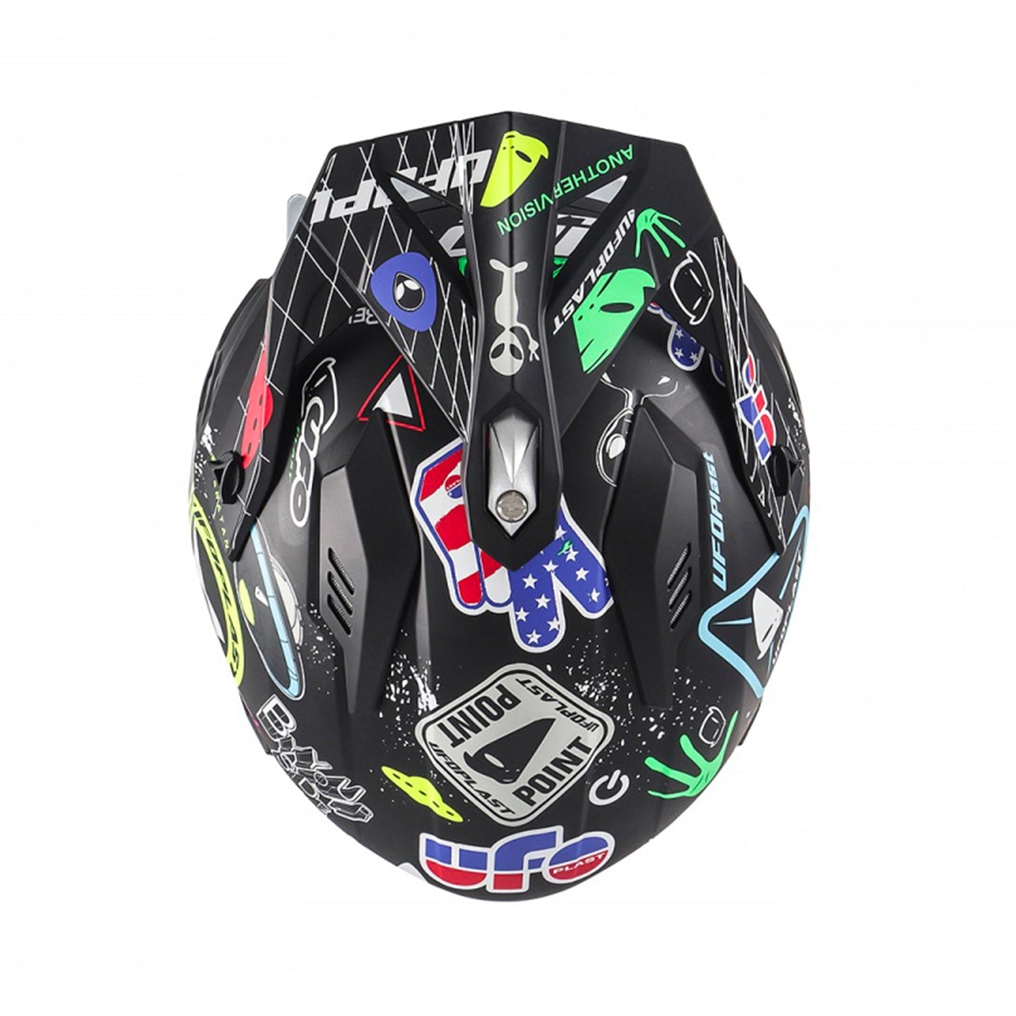 UFO Sheratan Cross Jet Helmet Legendary Edition Matt