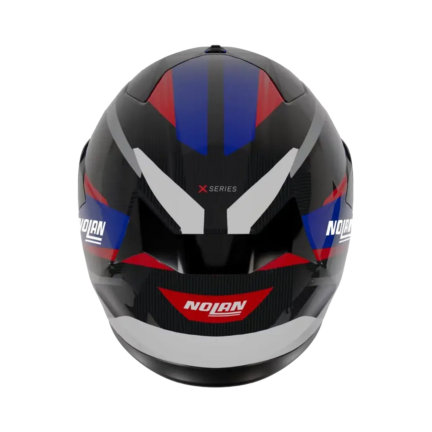 Nolan X-904 Ultra Carbon Helmet Calibro 347 Black/Blue/Red Gloss