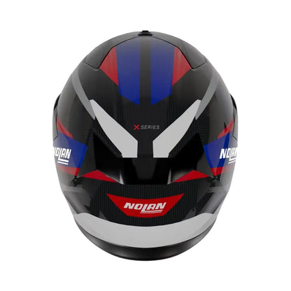 Nolan X-904 Ultra Carbon Helmet Calibro 347 Black/Blue/Red Gloss