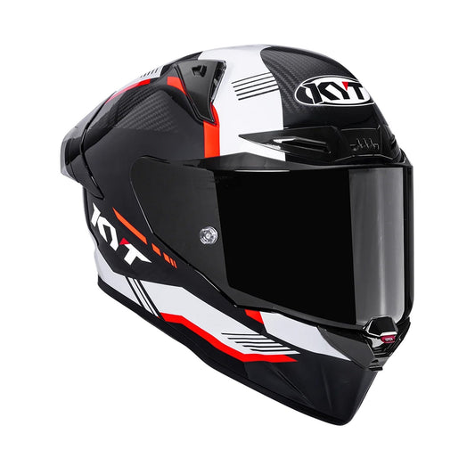 Kyt R1R Helmet Carbon Zone Orange Matt